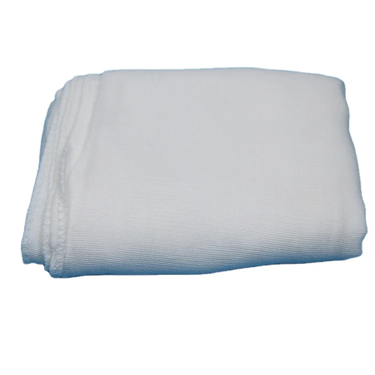 Eco-Friendly white gauze cotton wiping rags