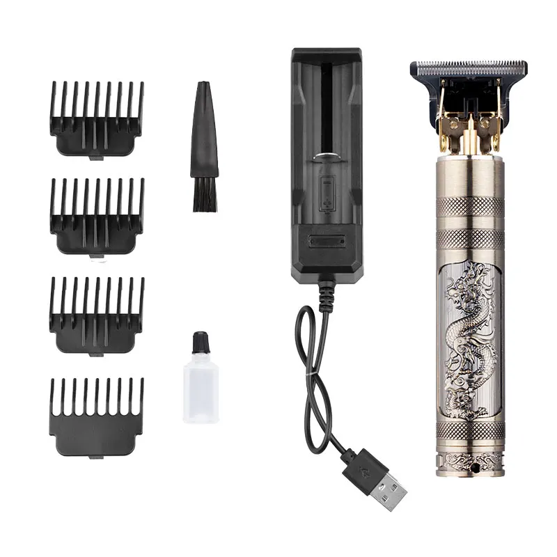 Sell Well New Type Multifunction Cordless Rechargeable Men Hair Clipper Trimmer Set