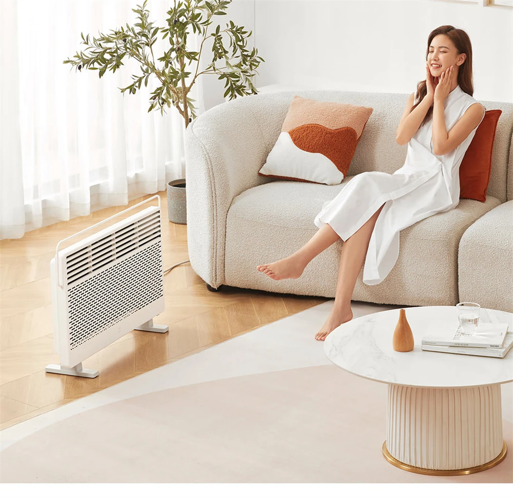 2022 Original Xiaomi Smart Graphene Electric space Heater 2200W IPX4 Waterproof With Timer Function Work With MiHome App