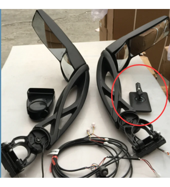 Factory Hot Selling Bus Parts Rearview Mirror Kw63 RGD  For Yutong for Golden Dragon For Benz Bus Body Parts Outside Mirror