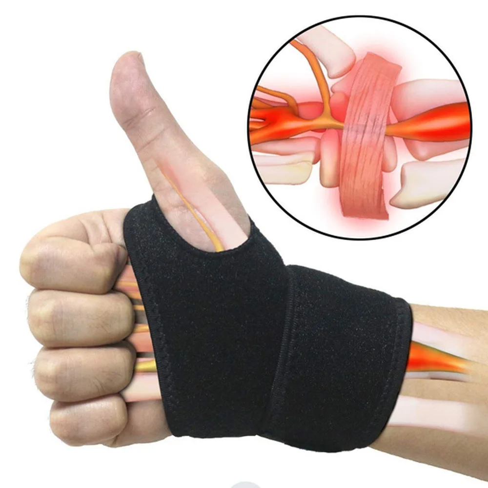 Adjustable Wrist Support Brace Wrist Compression Wrap Sports Cross Training Gloves With Wrist Support