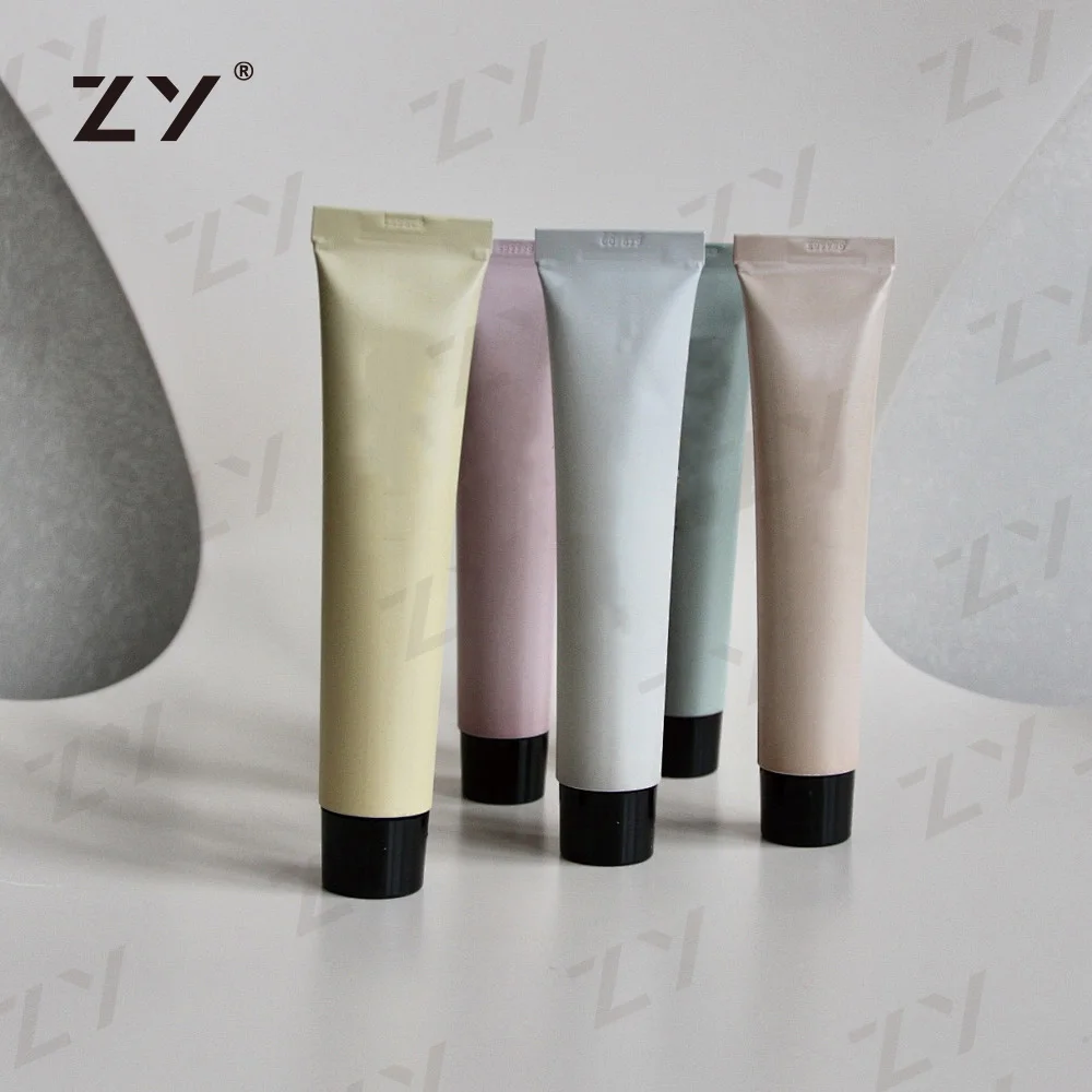 Aluminum Lotion Tube Cosmetics Green Tube Customized Printing Aluminum Abl Tube For Cosmetic