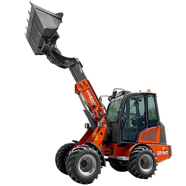 Everun high quality ER11HT 800kg farm road small front telescopic mini wheel loader