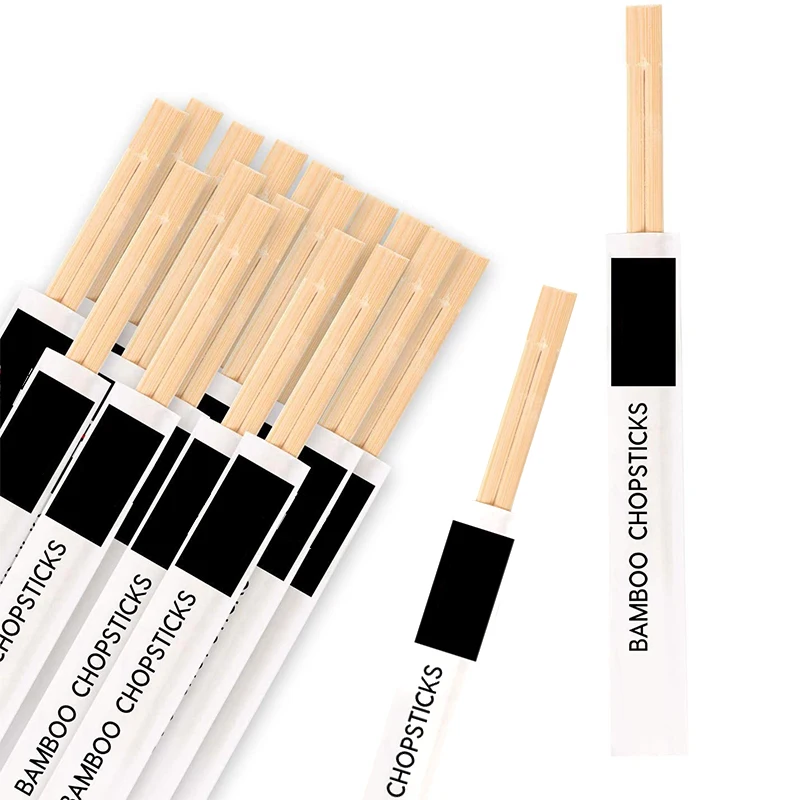 100% biodegradable Chopsticks 9 Inches Disposable Premium chopstick paper bag