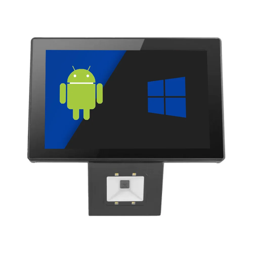 1d/2D/Qr Code Scanner Android/Windows Self Service 10-Inch Price Checker for Supermarket
