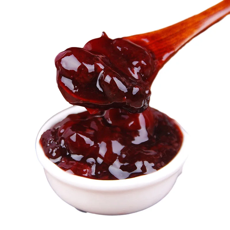 Strawberry mulberry juice concentrate high fruit flavor thick pulp shaved ice milk tea shop special raw materials