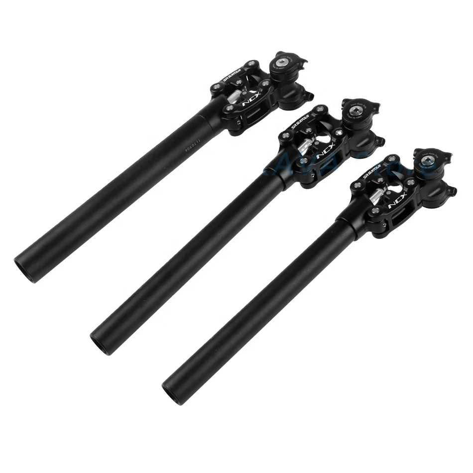 Customized Suntour NCX damping electric mountain bike suspension seat post 50mm travel 27.2/28.6/30.0/30.4/30.9/31.6/33.9*350mm