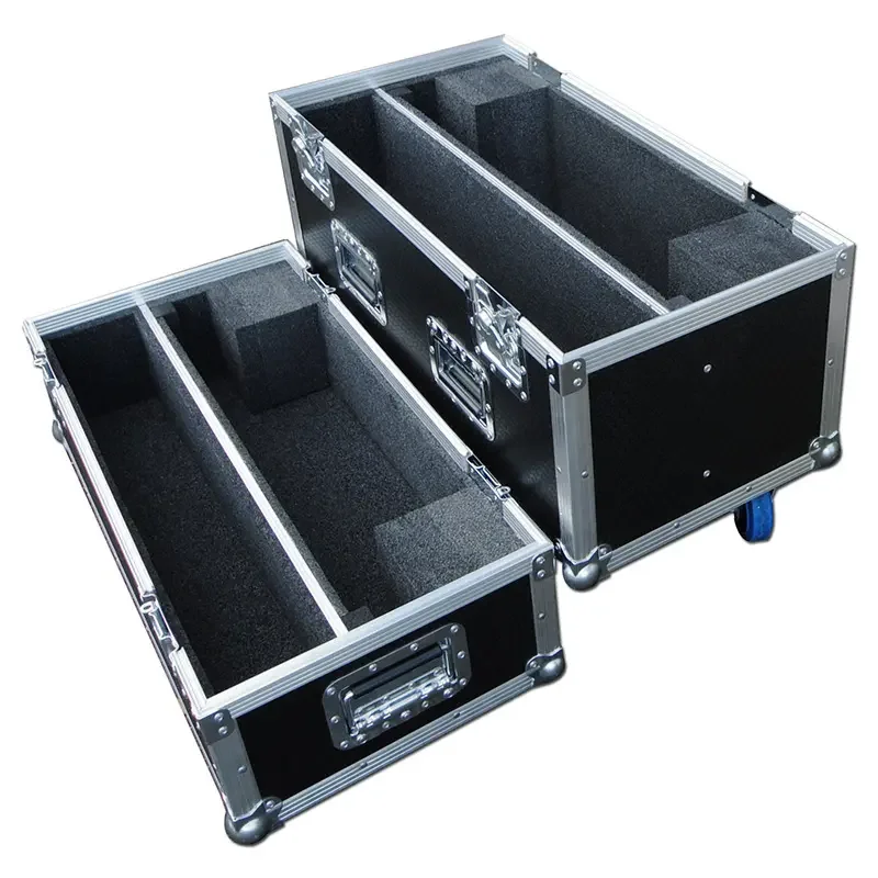 LCD TV Aluminum case Film Broadcasting Flight Toolbox with Honeycomb Panel
