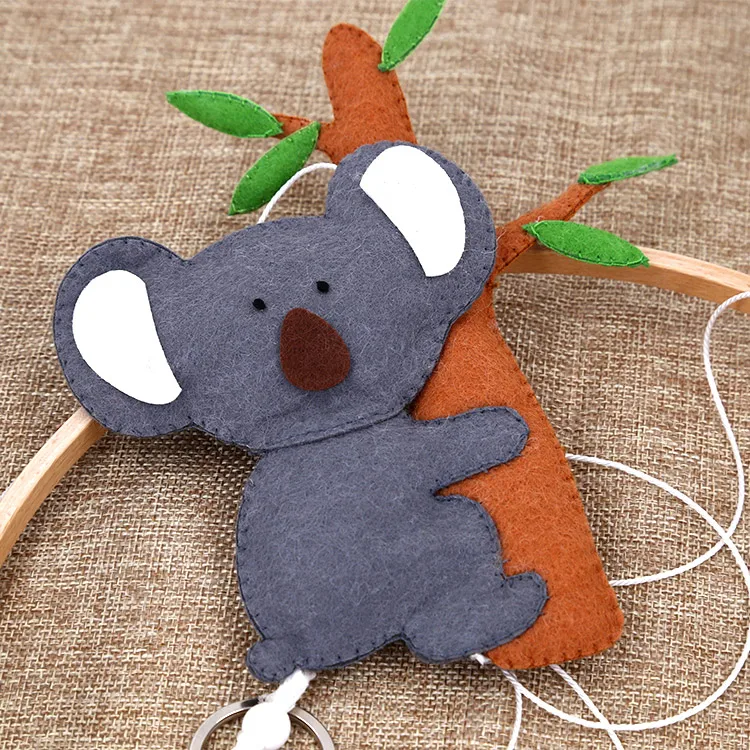All new product felt baby crib mobile Eco-friendly felt Koala baby bed mobile hanger felt baby mobile toys