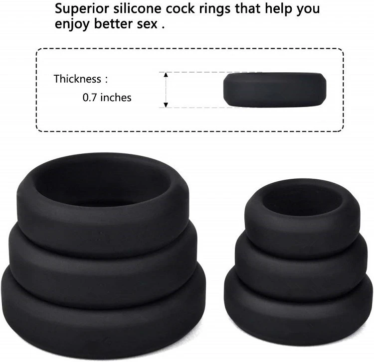 Premium Soft Silicone Cock Rings Penis Rings Prevent Premature Ejaculation Prolong Penis Ring Mu Ecas Sexuales Para Adultos
