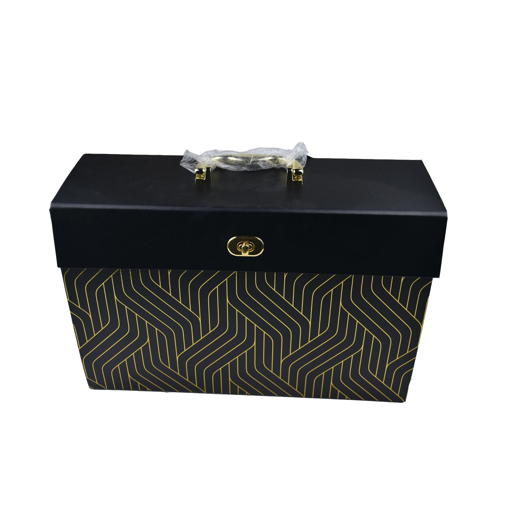 Настольная A4 файл Органайзер 18 кармана расширение картона коробки бумажного архива папку с ручкой