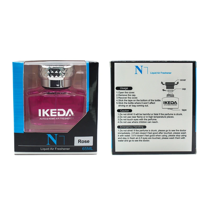 Новая Мода IKEDA ароматизатор с логотипом на заказ стеклянная бутылка Жидкий