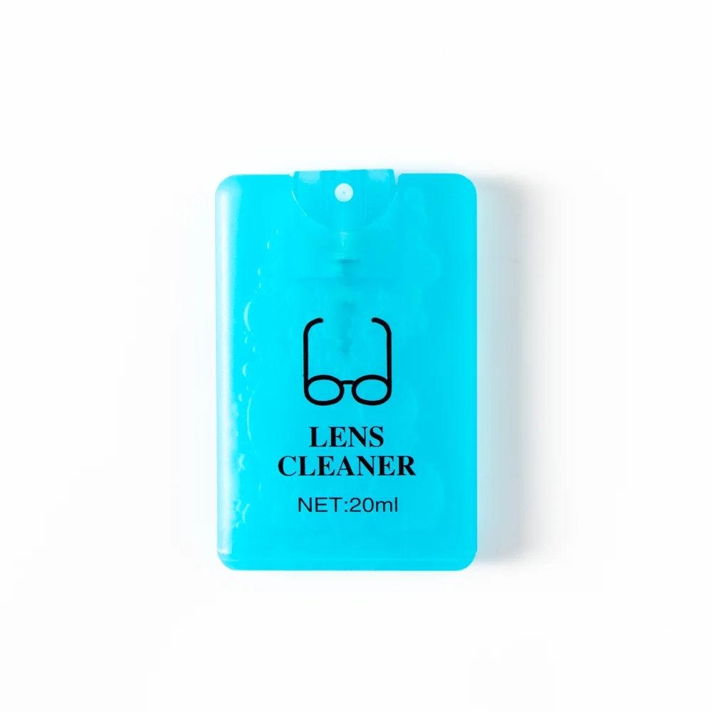 Factory price anti fog card bottle optical cleaning spray