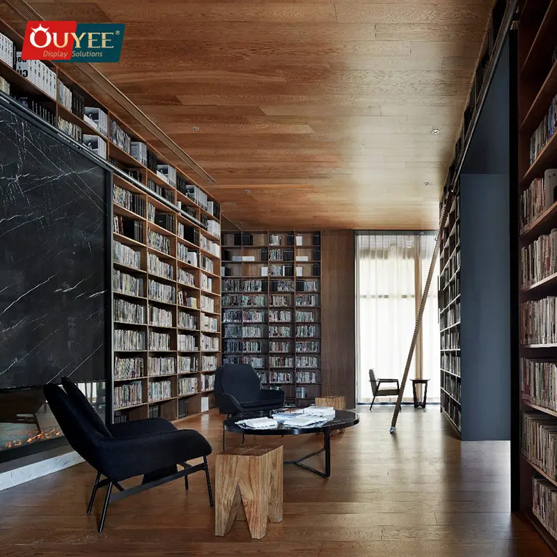 Supplies Wood Showcase Bookstore Fixture Stand Book Shelves Wall Library Bookshelf Office Library Book Shelf