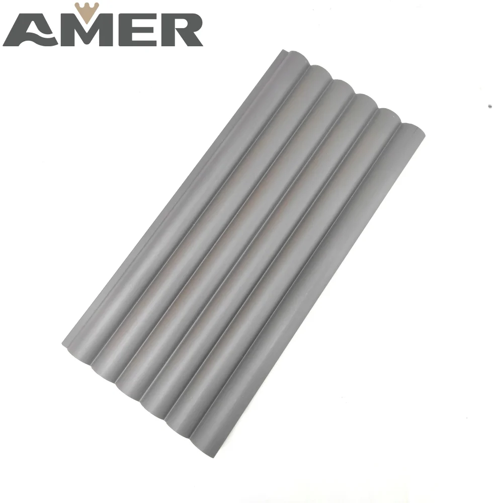 AMER wavy decorative PS wall panel wood plastic panels boards