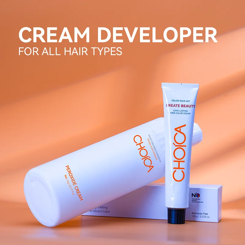 Wholesale 1kg Hair Developer Peroxide Professional Color Salon No Ammonia Hair Oxidant Cream