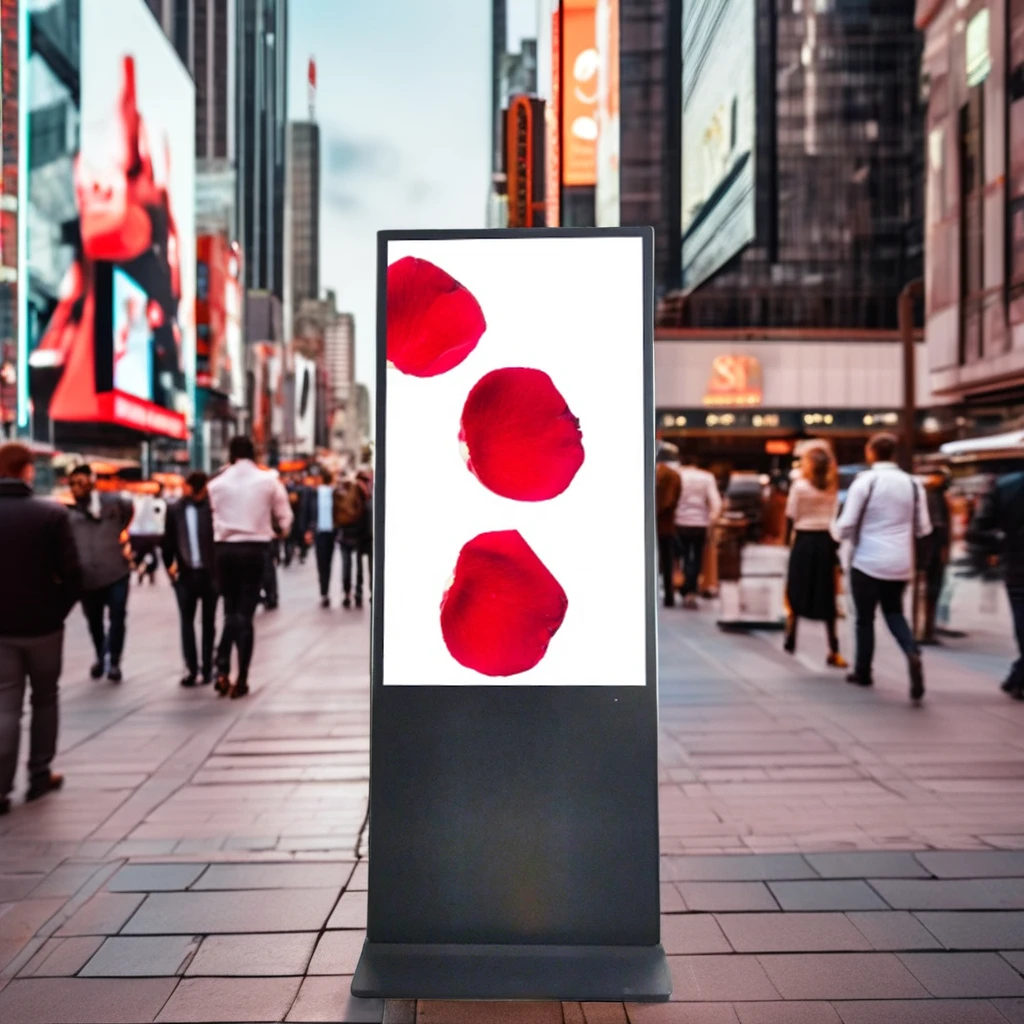 55 дюймов sitn totem тактильный используется в publicitario