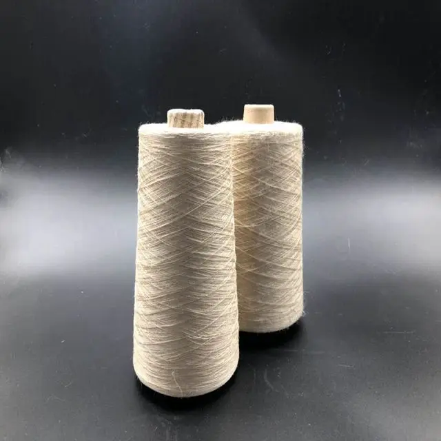  100% tussah Закрученная шелковая пряжа нормальное короткое