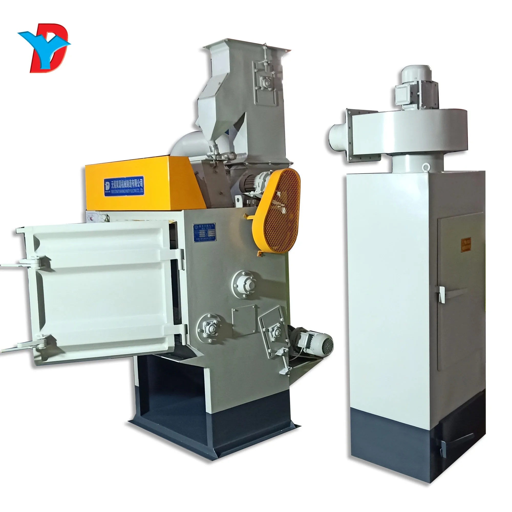 50L Rubber Belt Drum Shot Blasting Machine/Shot Peening Machine