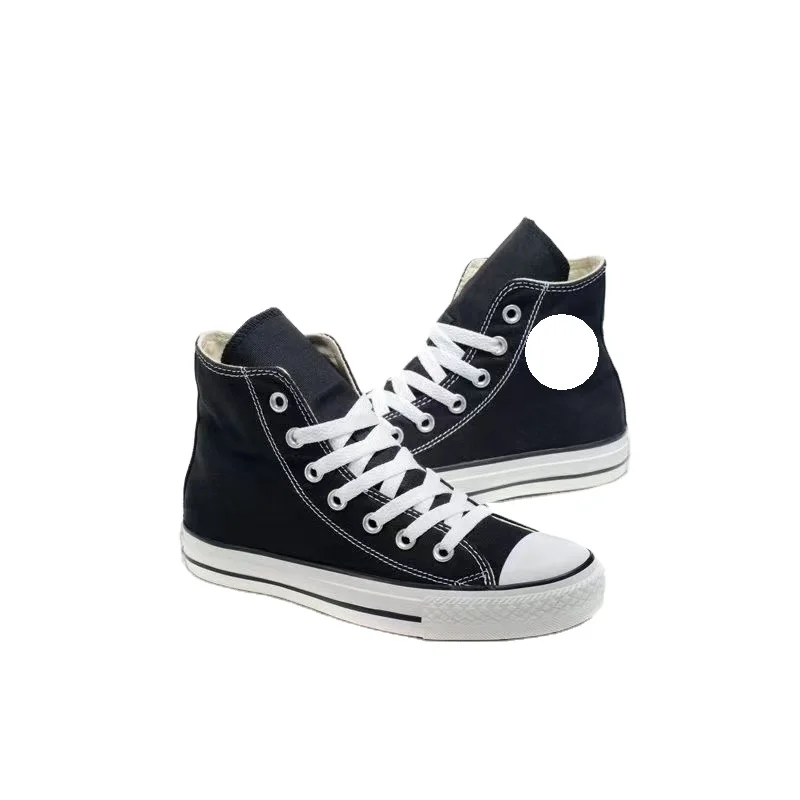 High Top Canvas Shoes Lovers Shoes Simplicity Trendy Shoes for Students