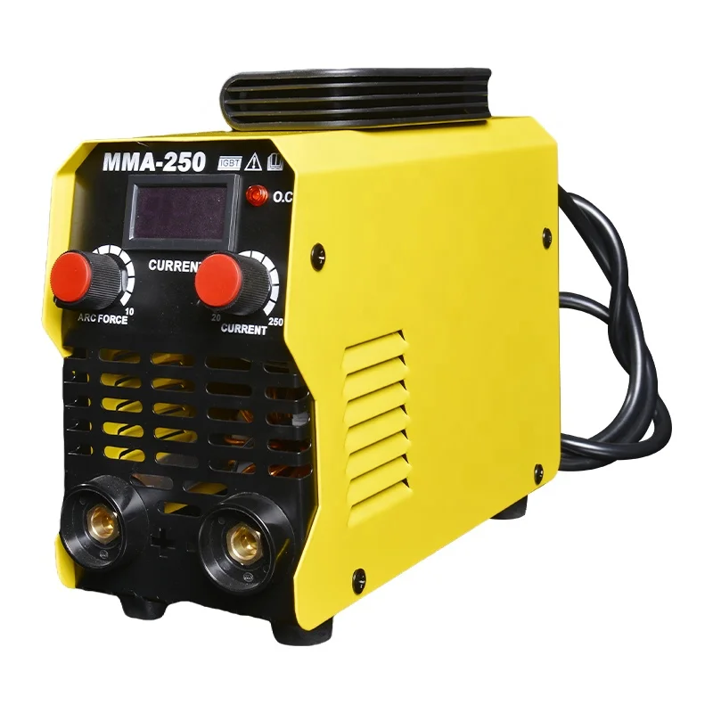 250Amp MMA Welding Machine Ac Dc Welder DC Motor Provide Inverter Machine For Welding
