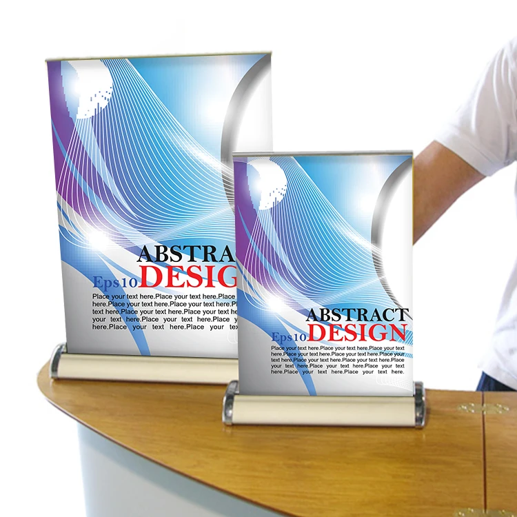 Портативная Алюминиевая настольная маленькая Выдвижная a3 a4 мини роликовая табличка размеров