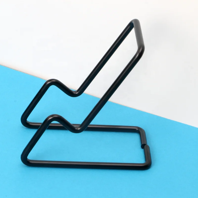 YS1211D Wholesale New OEM Metal Wire Room Decorations Photo Frame Folding 2022 Tablet Kindle Stand Mobile Cell Phone Holders