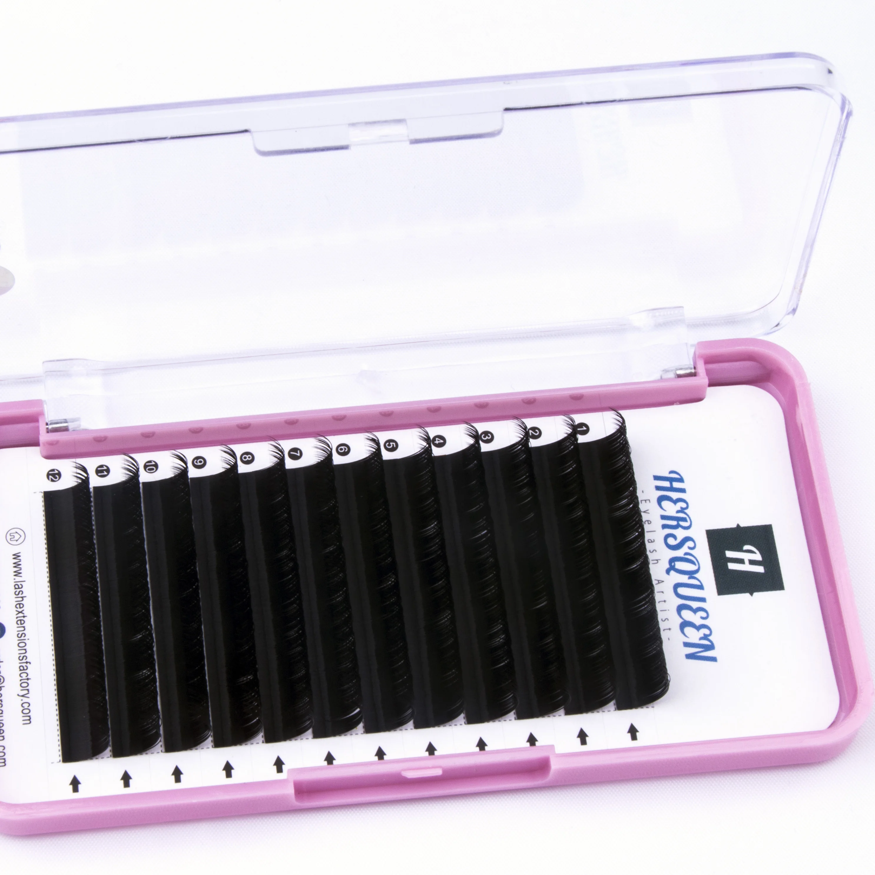 0.15 wholesale ellipse flat eyelash extension individual soft cashmere flare lashes top quality professional lashing salon use