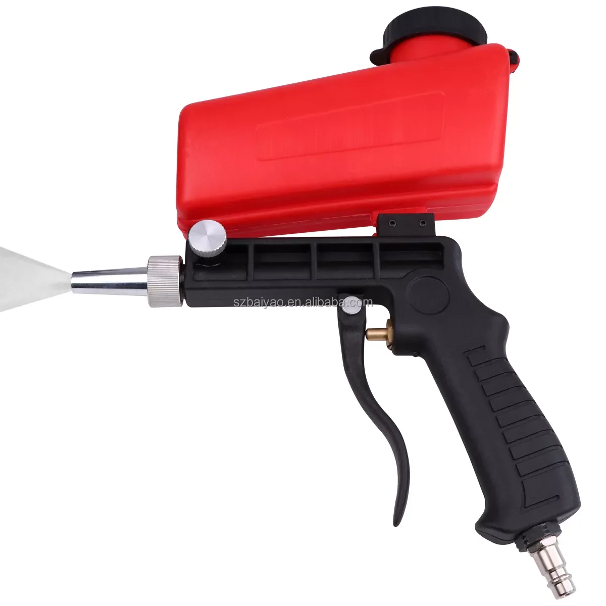 LEMATEC Sandblasting gun Air Hand Held Portable Sandblasting Gun Pneumatic sand blasting gun