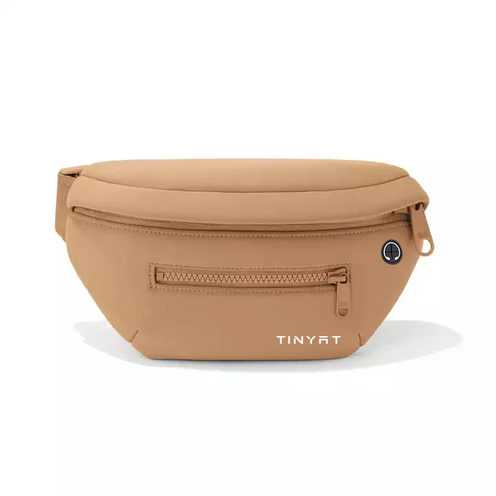 Hot Sale Unisex Mini Waist Belt Bag With Adjustable Strap Small Bag Fanny Pack Pouch For Travel Workout Running Hiking Black