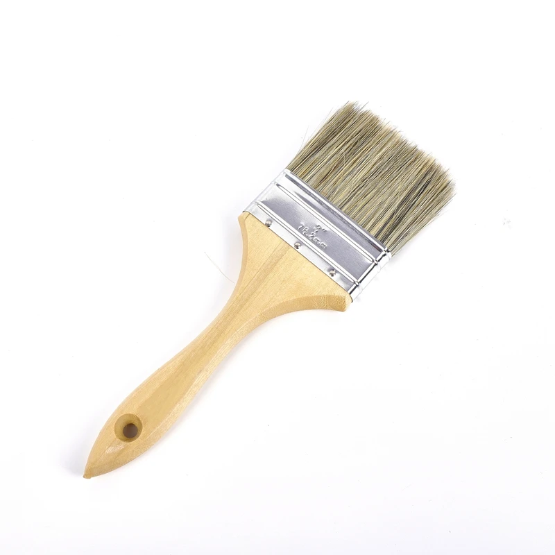 Factory Popular Paint Brush With Wooden Handle Painting Brushes Volume Excellent With Low Price