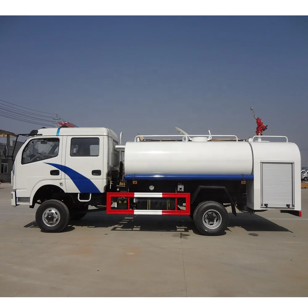 Fire fighting truck 4x4 water tender fire fighting truck