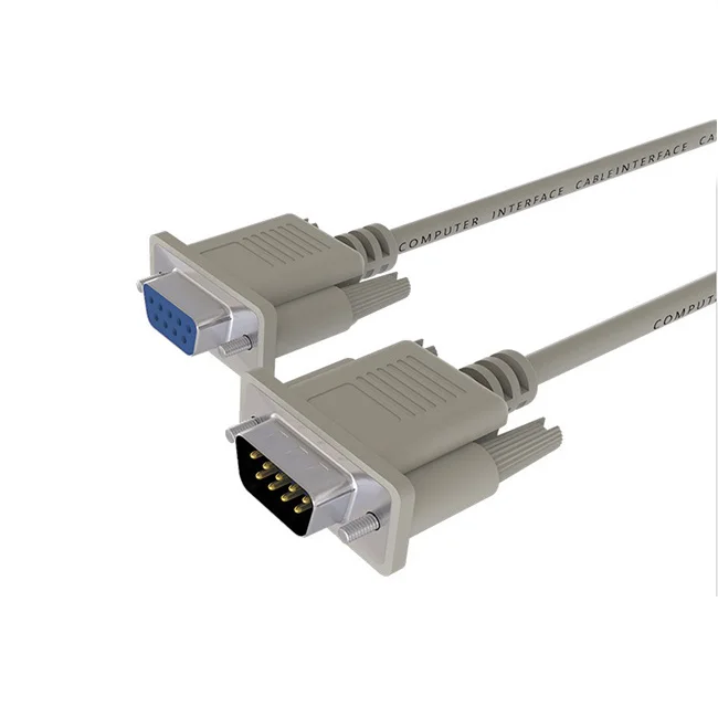 RS232 9-Pin Serial cable Male To Female COM Cable PC Converter DB9 9-Pin Extension Printer data cable