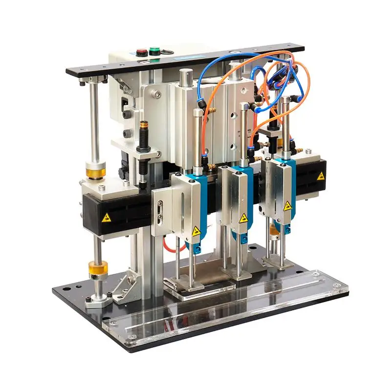 TM-300T Three heads pneumatic gybird tagging machine