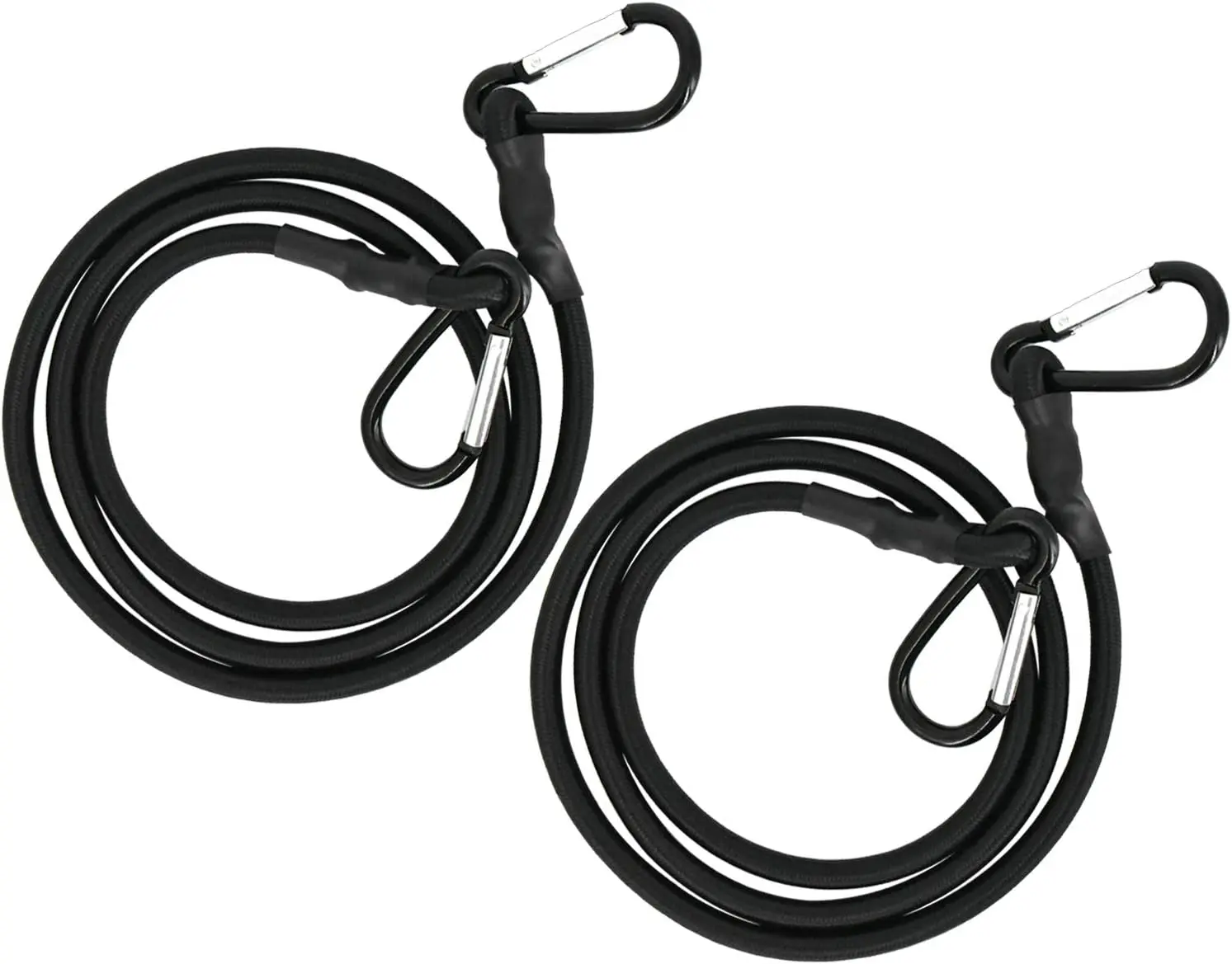 High Quality Gym equipment Heavy Duty Manufacture Elastic Bungee Cord With Carabiner Hook Tie Down  for wholesale hot selling