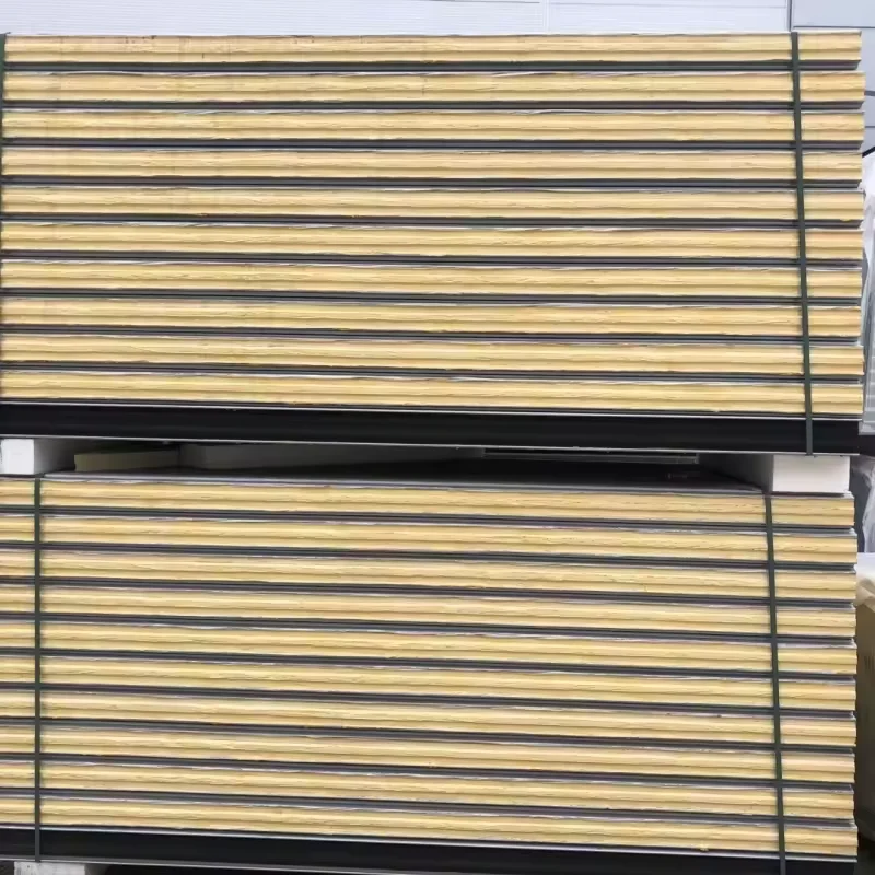 Fireproof SIP Insulated fire-proofing roof and wall sandwich panels