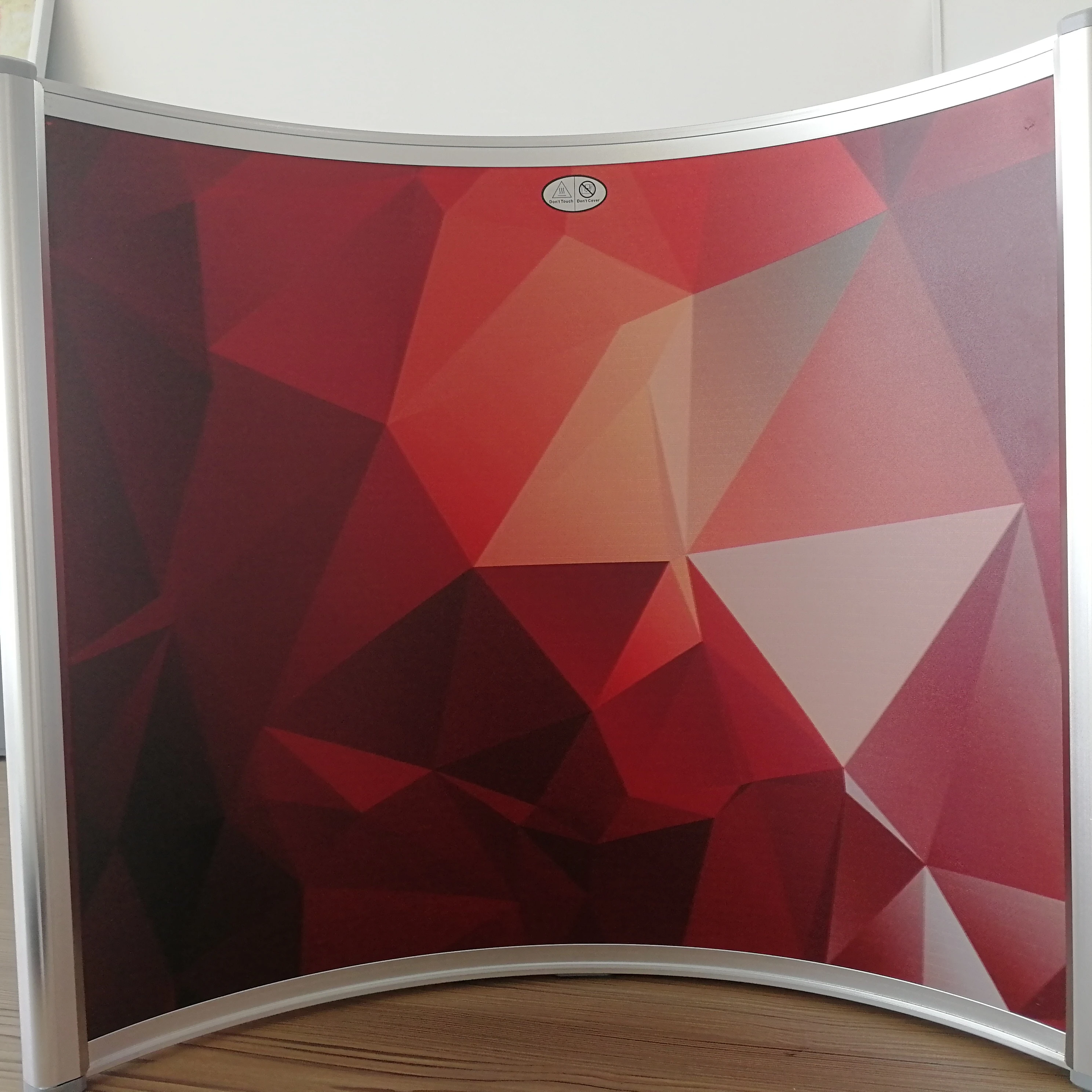 Switch ECO Far Infrared Heaters Panels Curved Heating Panels in Office Apartment with CE Certification