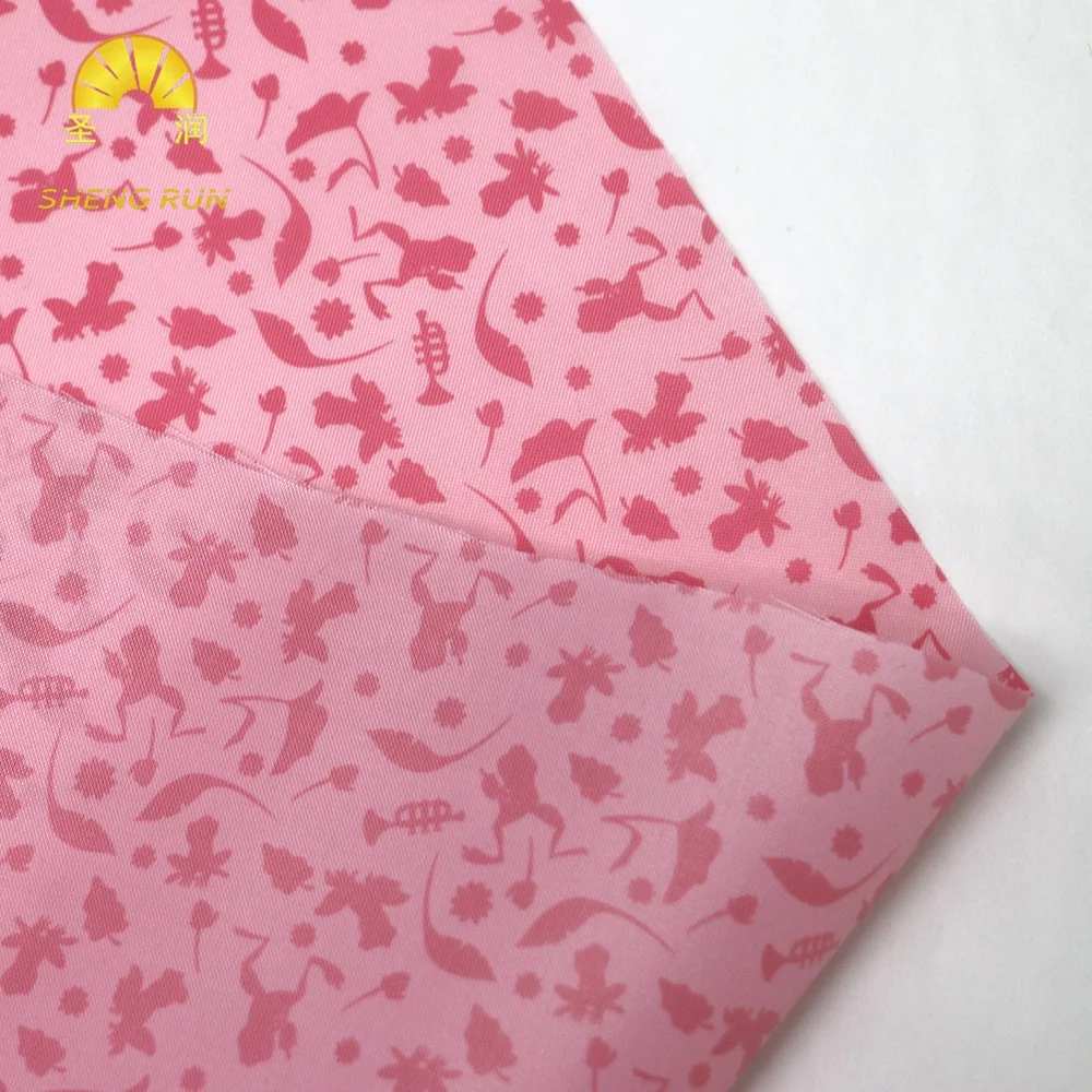 No MOQ Customized PVC Coated Waterproof Cartoon Digital Printing Oxford Fabric