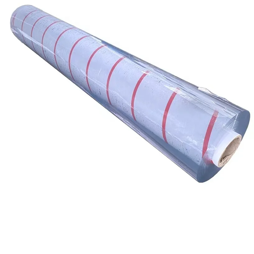 Wholesale PVC Clear Soft Plastic Film 0.2mm 0.5mm Transparent Flexible Vinyl Material Micron Sheet Roll|