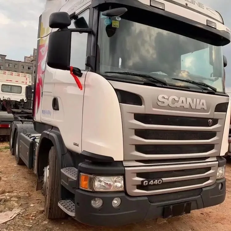 In Stock  Hot Selling Scaniar Truck 6X2R 452Hp 0Km New Tractor Truck Trailer Truck