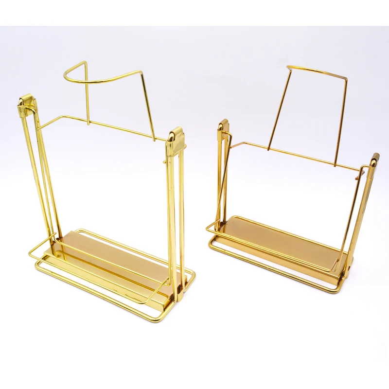 
custom made whiskey big bottle display JD swing pour cradle stand rack for vodka tequila wine beverage champagne rum liquor 