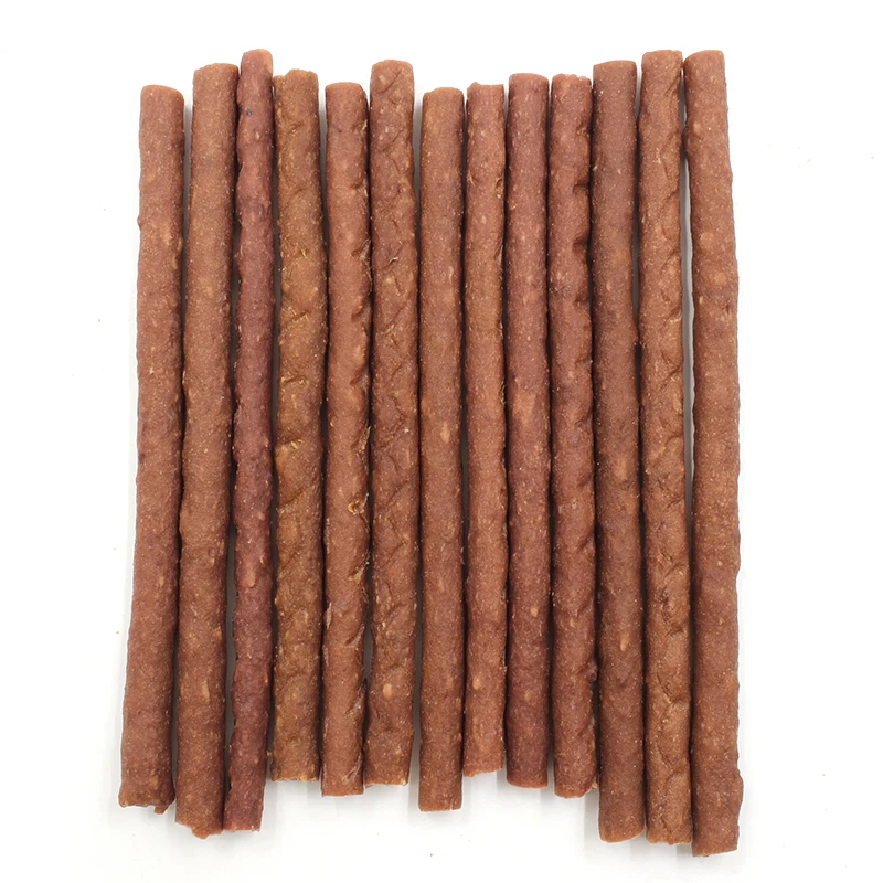 Healthy Pet Snack Jerky Chew Dog Treats OEM Private Label Dog Snacks High Protein Meaty Sticks Snacks For Pets