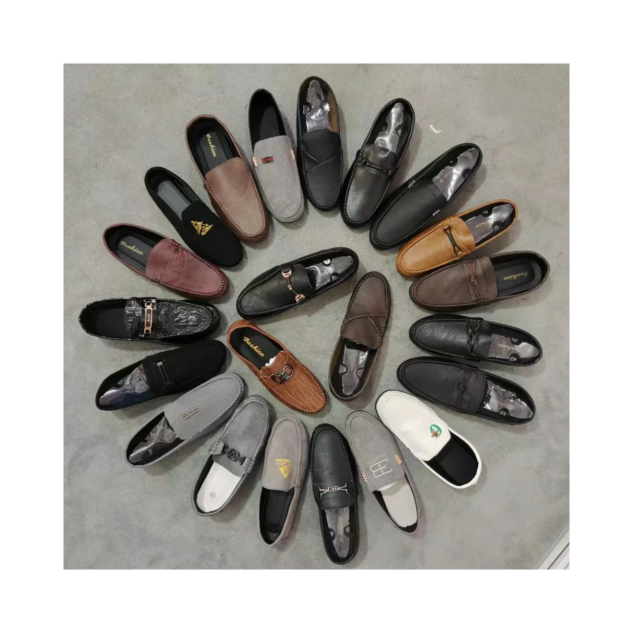 High Quality Anti-slip Leather Safety Work Shoes Shoes Stock