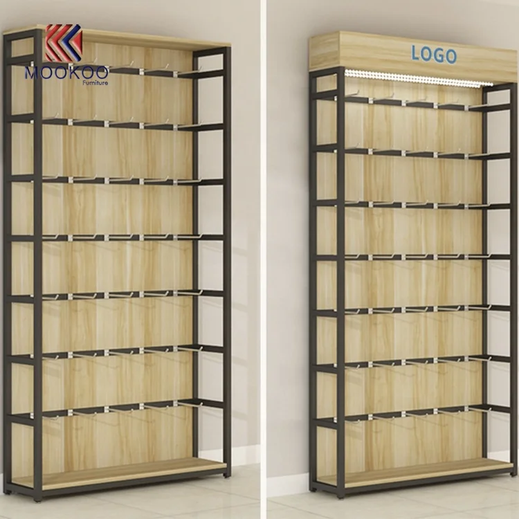 Retail Wooden And Metal Mobile Phone Accessories  Stand Kiosk Cabinet Design Showcase