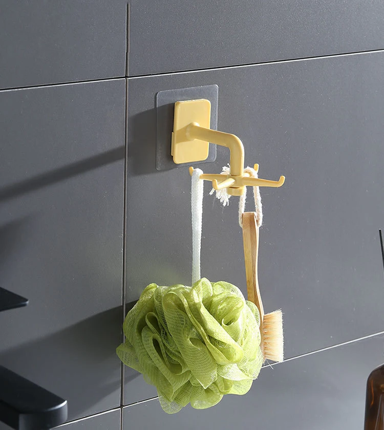 Top fashion Hanging plastic hanger cloth Bathroom tools Clothes hook supplies wall hooks adhesive Kitchen Hook