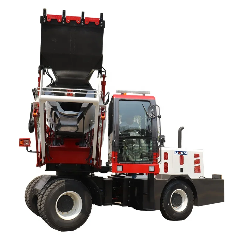 Cement Mixer Truck Concrete Mixing Truck Mini Concrete Mixer Truck Tractor Concrete Mixer