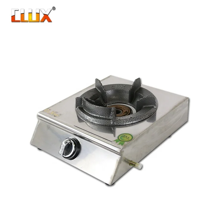 Medium pressure single burner gas stove cooktop