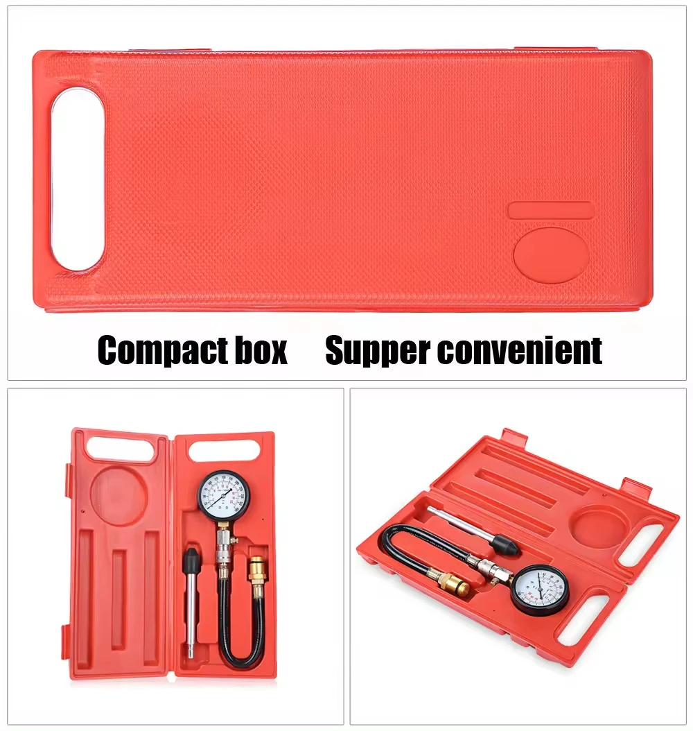 High Pressure Automotive Oil Meter Gasoline Cylinder Pressure Gauge Measuring Device For Hydraulic Cylinder