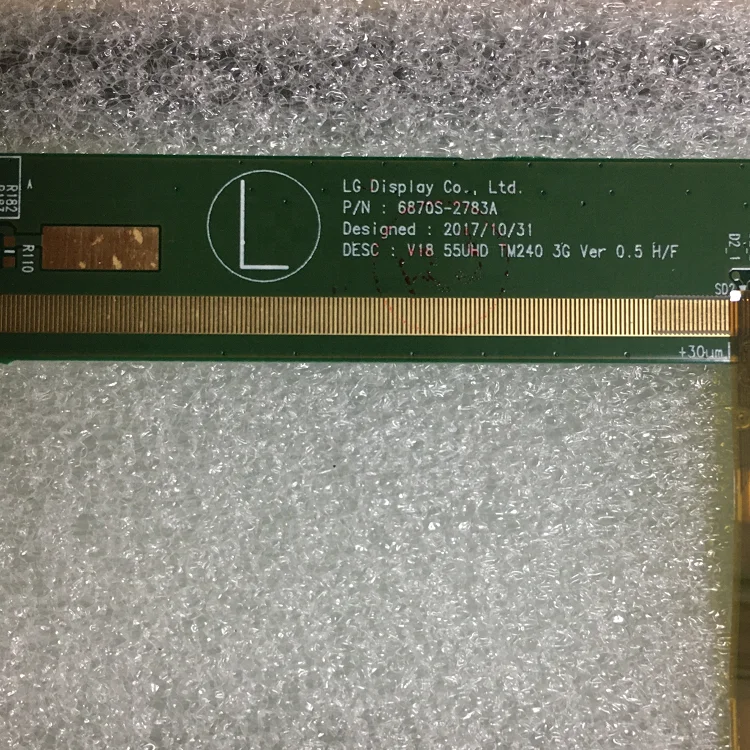 Открытая ячейка 55 дюймов LC550EQK-FLM1 6870S-2783A 6870S-2784A ЖК-телевизор с плоским экраном панели СИД замены ЖК-экранов для ремонта частей телевидение