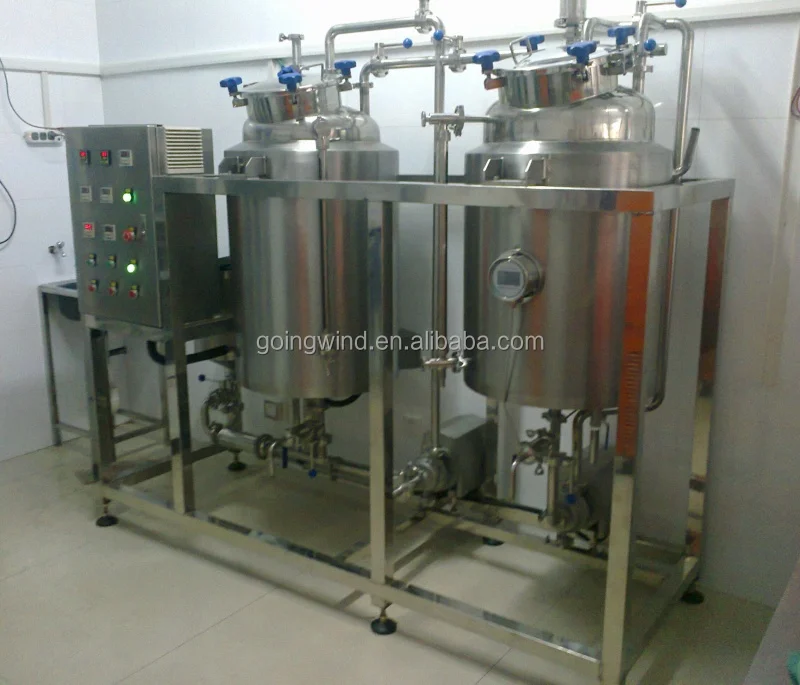 Automatic small scale fruit juice pasteurization machine hard ice cream batch pasteurizer tank equipment cheap price for sale
